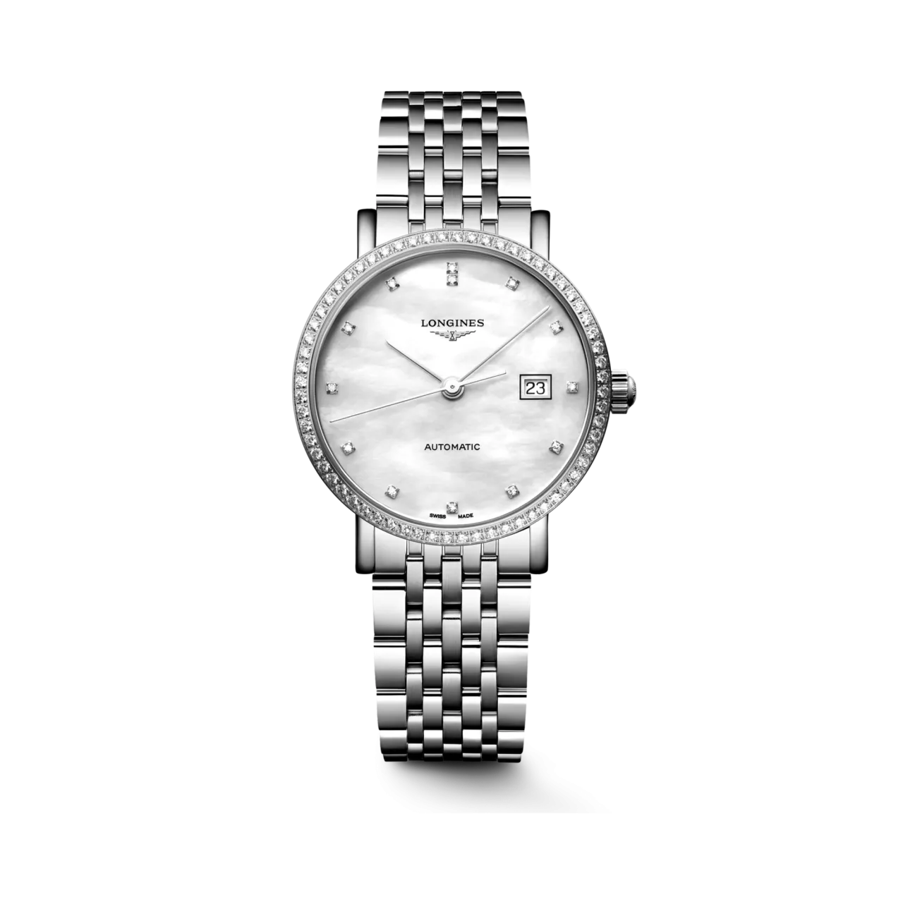 Longines Elegant Collection Otomatik Beyaz Sedef L43100806
