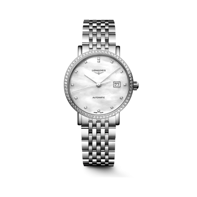 Longines Elegant Collection Otomatik Beyaz Sedef L43100806 Görsel 1