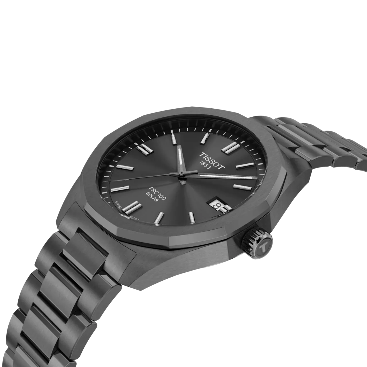 Tissot PRC 100 Solar Antrasit T1514223306100 detay görseli 1
