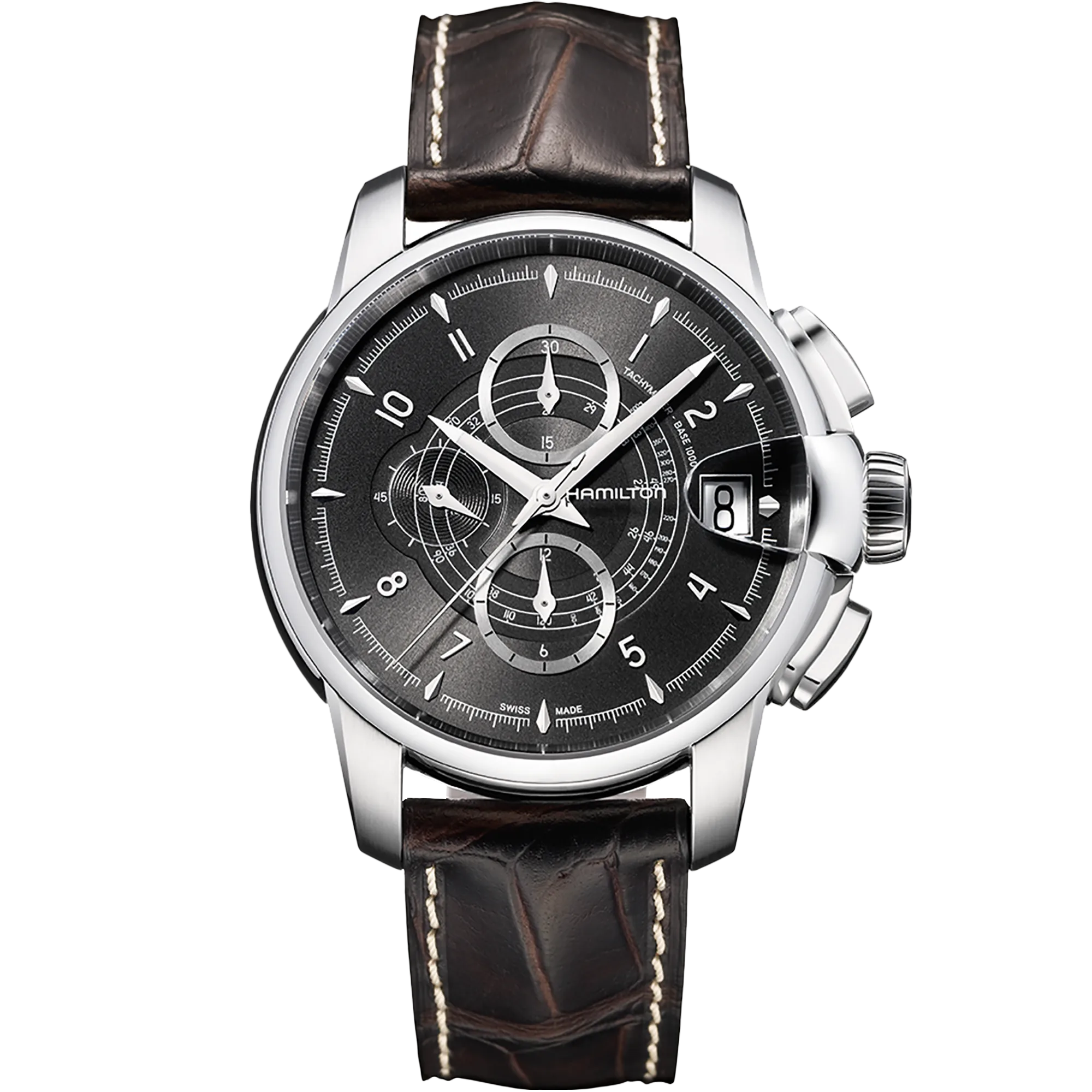 Hamilton American Classic RailRoad Auto Chrono Otomatik Gri H40616535 detay görseli 1