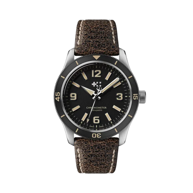 Beğenmek için çift tıkla Christopher Ward C60 Trident Biscay Automatic C6042C3H1S0KK0VT1 Görsel 1