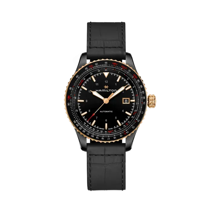 Hamilton Khaki Aviation Converter Auto Otomatik Siyah H76635730