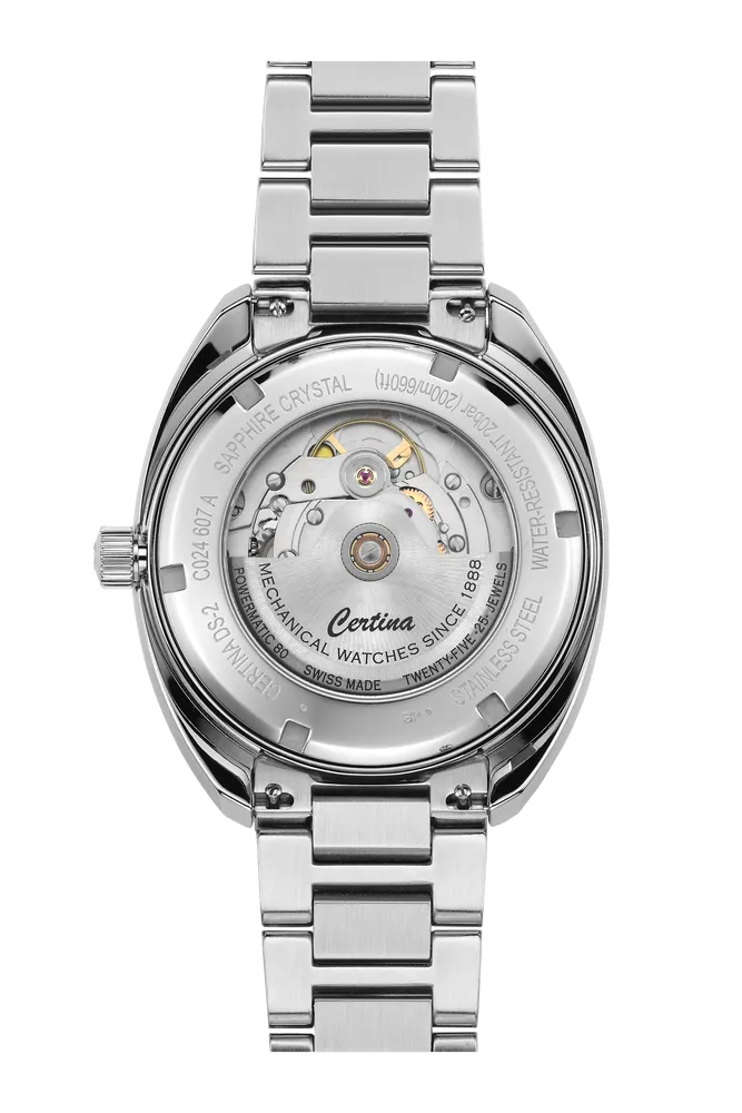 Certina DS-2 (Turning Bezel) Otomatik Blue C0246071104102 detay görseli 4