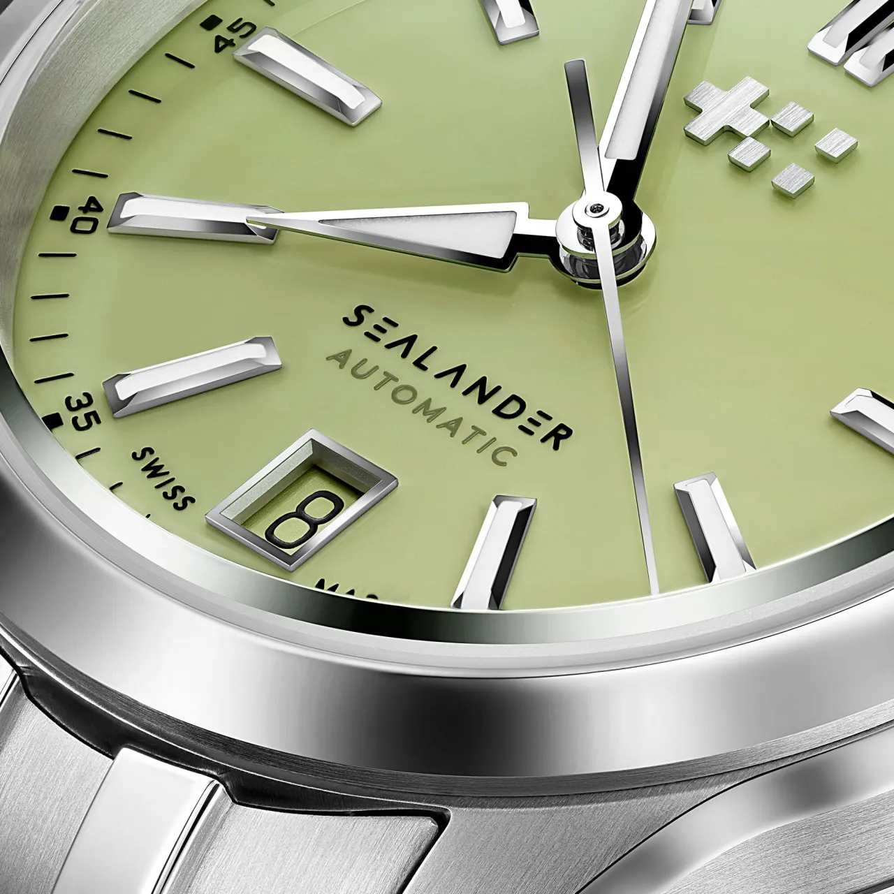 Christopher Ward C63 Sealander Automatic Pistachio C6336ADA4S00V0RW detay görseli 3