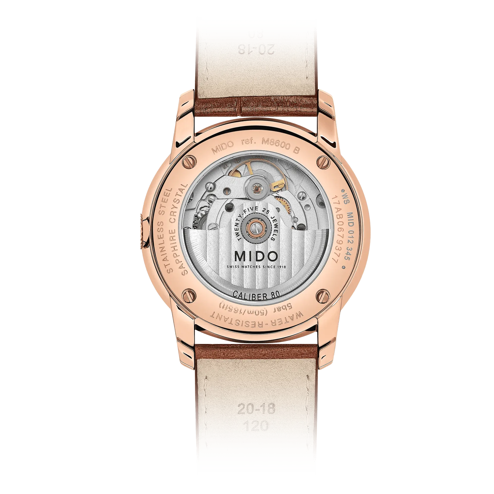 MIDO Baroncelli Midnight Blue Gent Otomatik Blue M86003158 detay görseli 1
