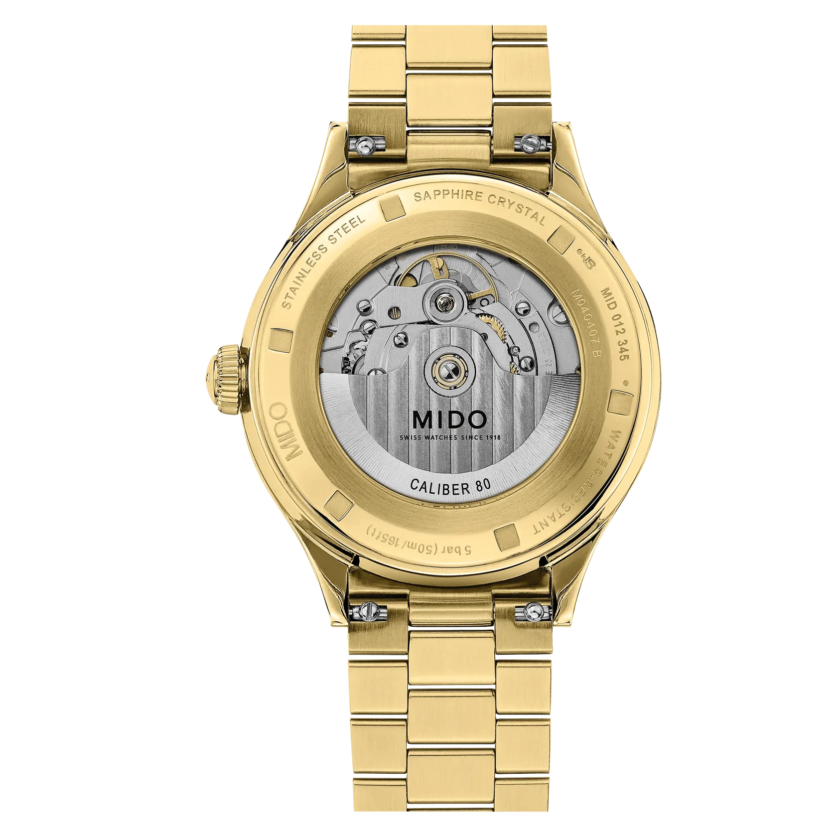 Mido Multifort Powerwind Otomatik Şampanya M0404073302700 detay görseli 1