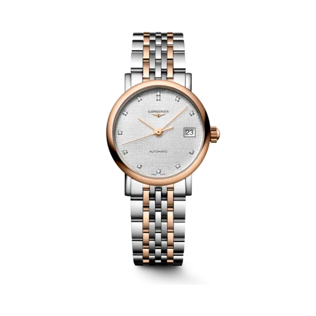 Longines Elegant Collection Çizgili Gümüş L43095797 Görsel 1