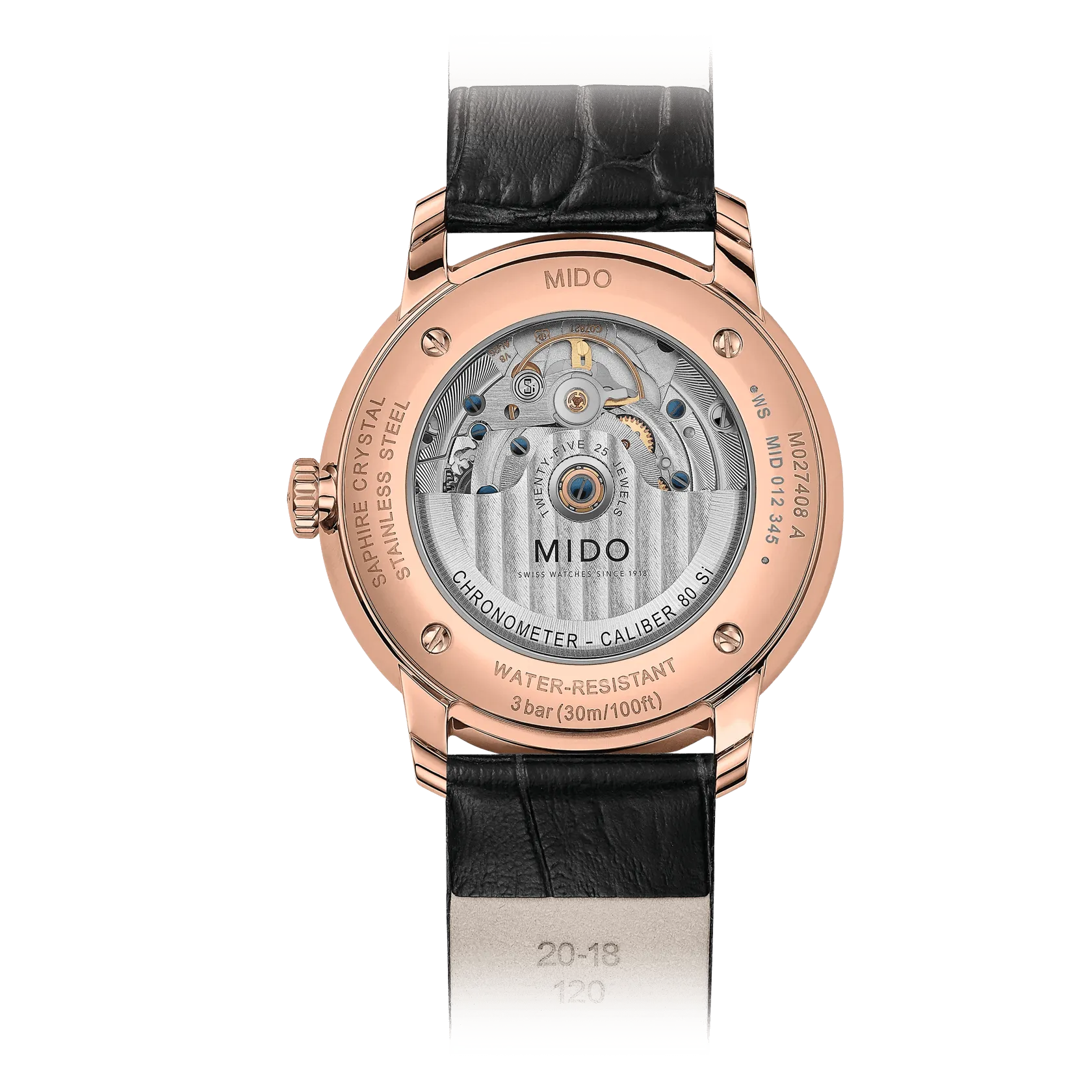 Mido Baroncelli Chronometer Otomatik Gümüş M0274083603100 detay görseli 1