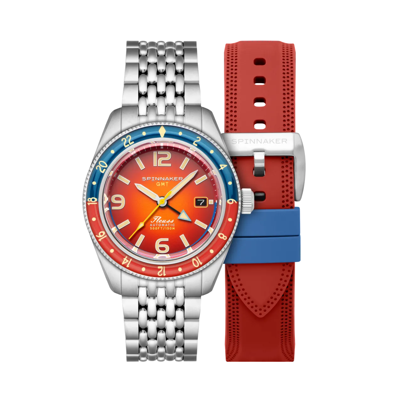 Spinnaker Fleuss GMT Automatic Burnt Orange SP512099