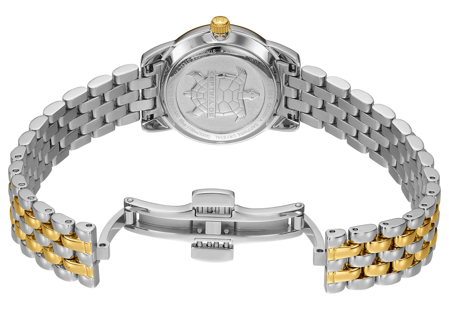 Certina DS-8 Lady 27mm Mother Of Pearl C0330512211801 detay görseli 2