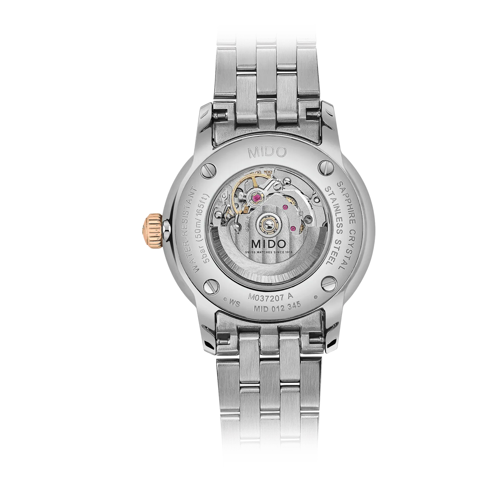 Mido Baroncelli Signature Lady Otomatik Silver M0372072103100 detay görseli 1