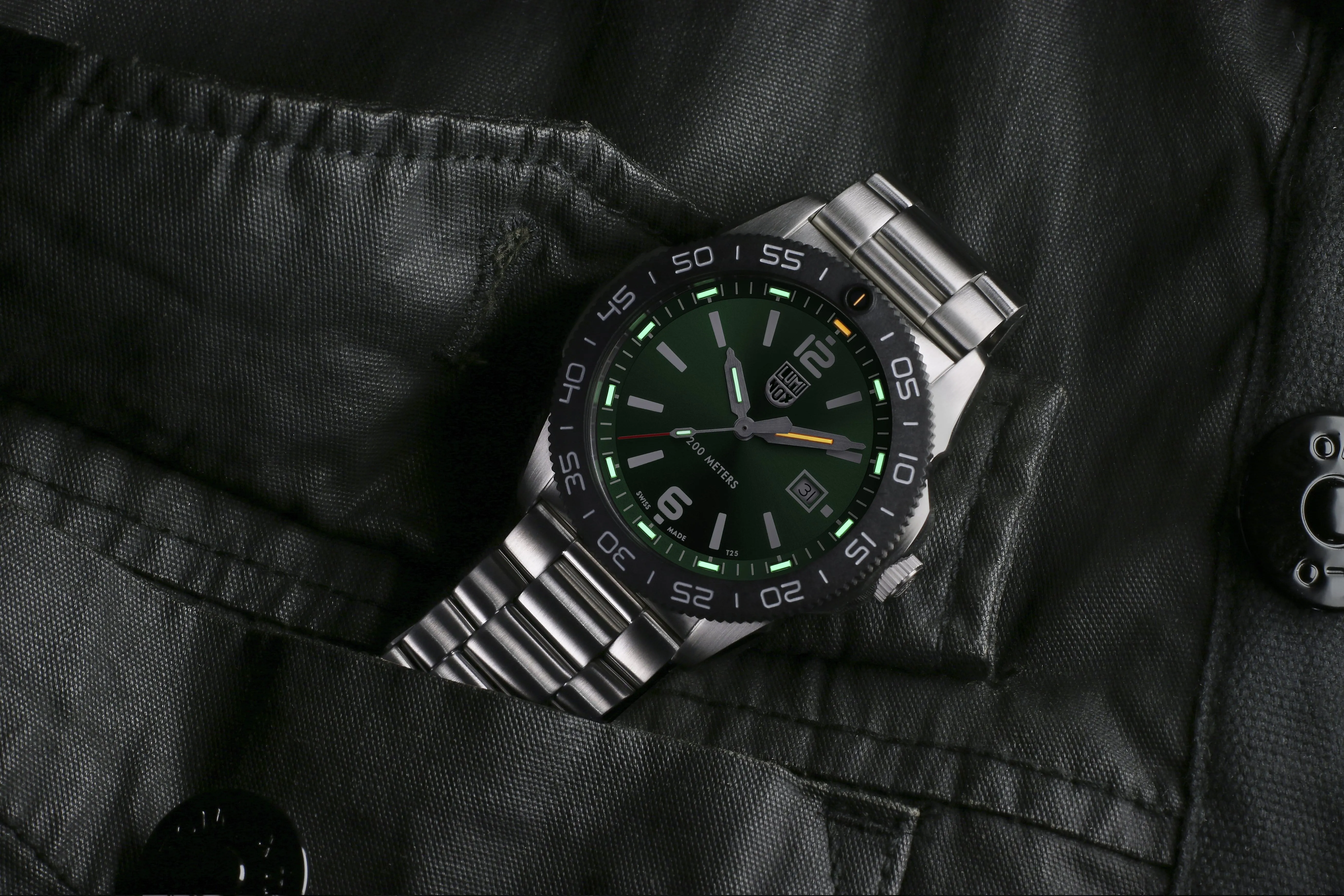 Luminox Pacific Diver Yeşil XS3137 detay görseli 5