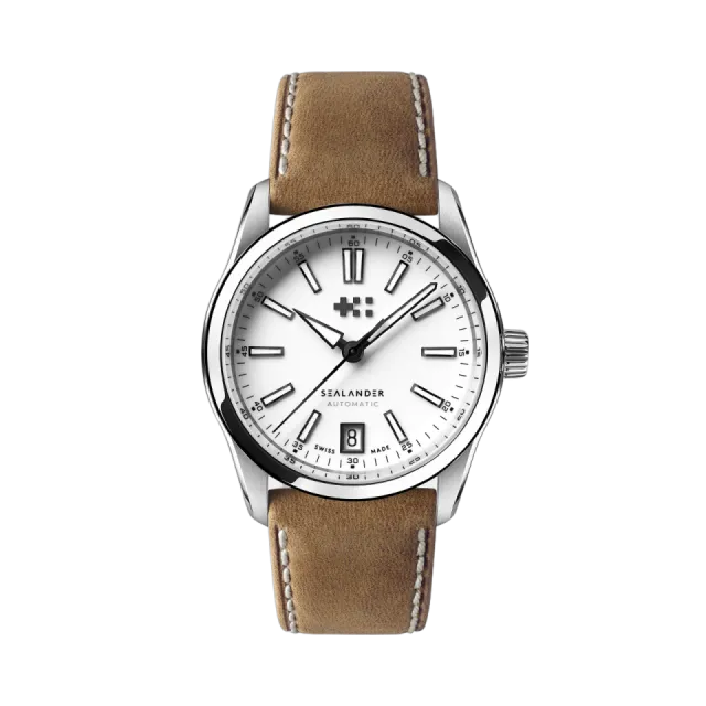 Beğenmek için çift tıkla Christopher Ward C63 Sealander Automatic White C6336ADA4S00W0VC Görsel 1