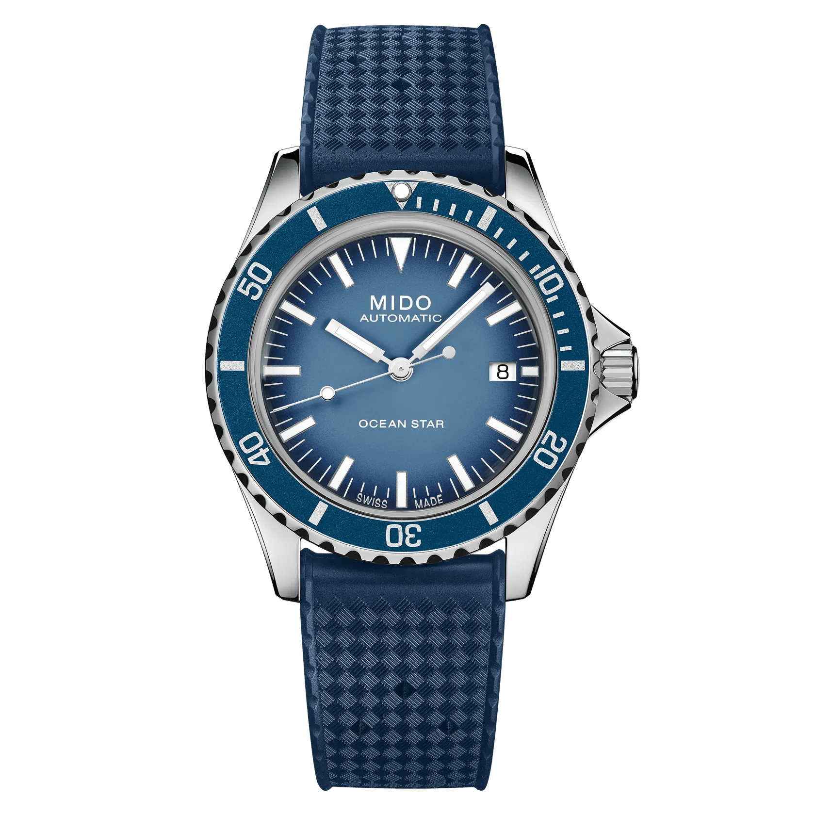 Mido Ocean Star Tribute Otomatik Mavi M0268071104101 detay görseli 1