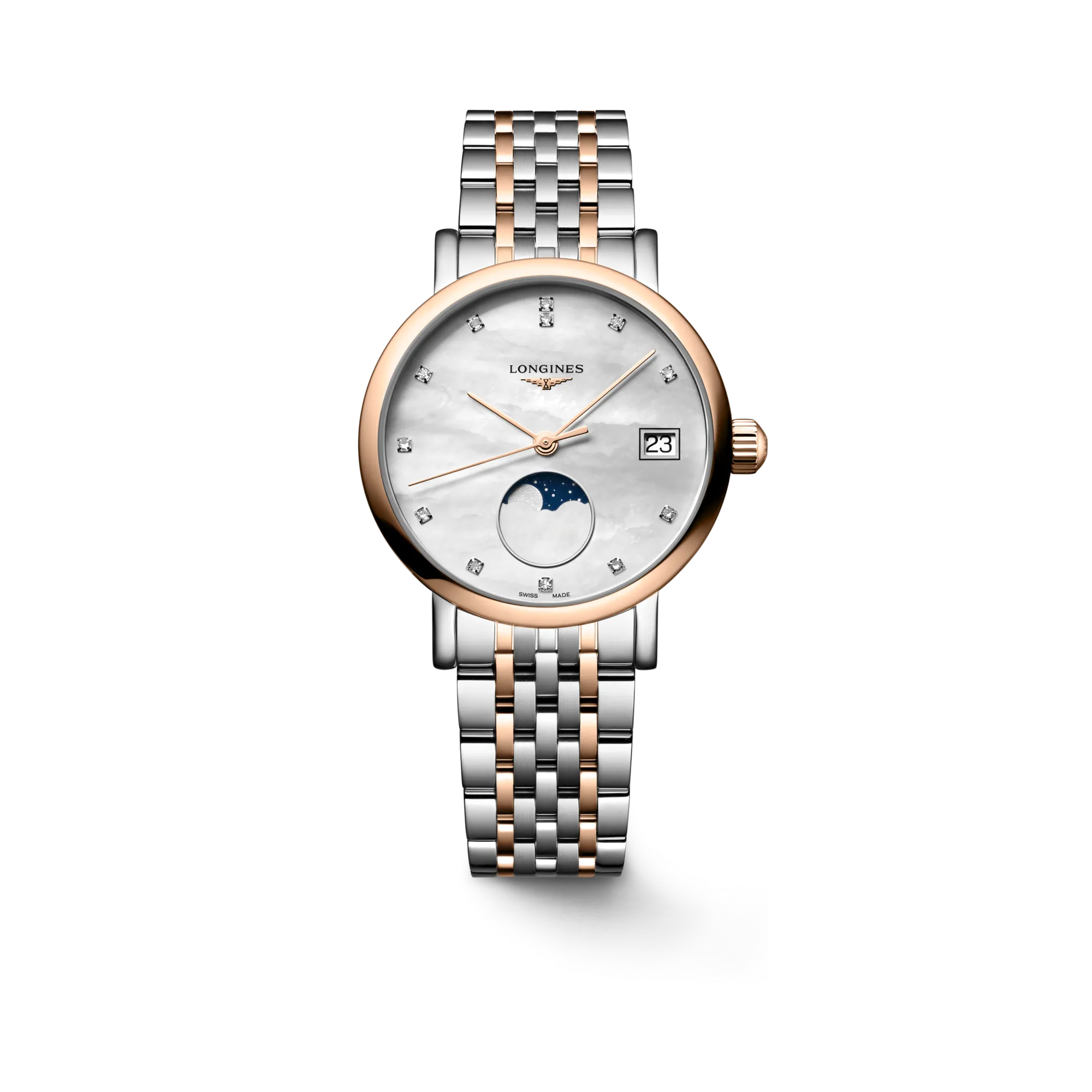 Longines Elegant Collection Moonphase Beyaz Sedef L43305877
