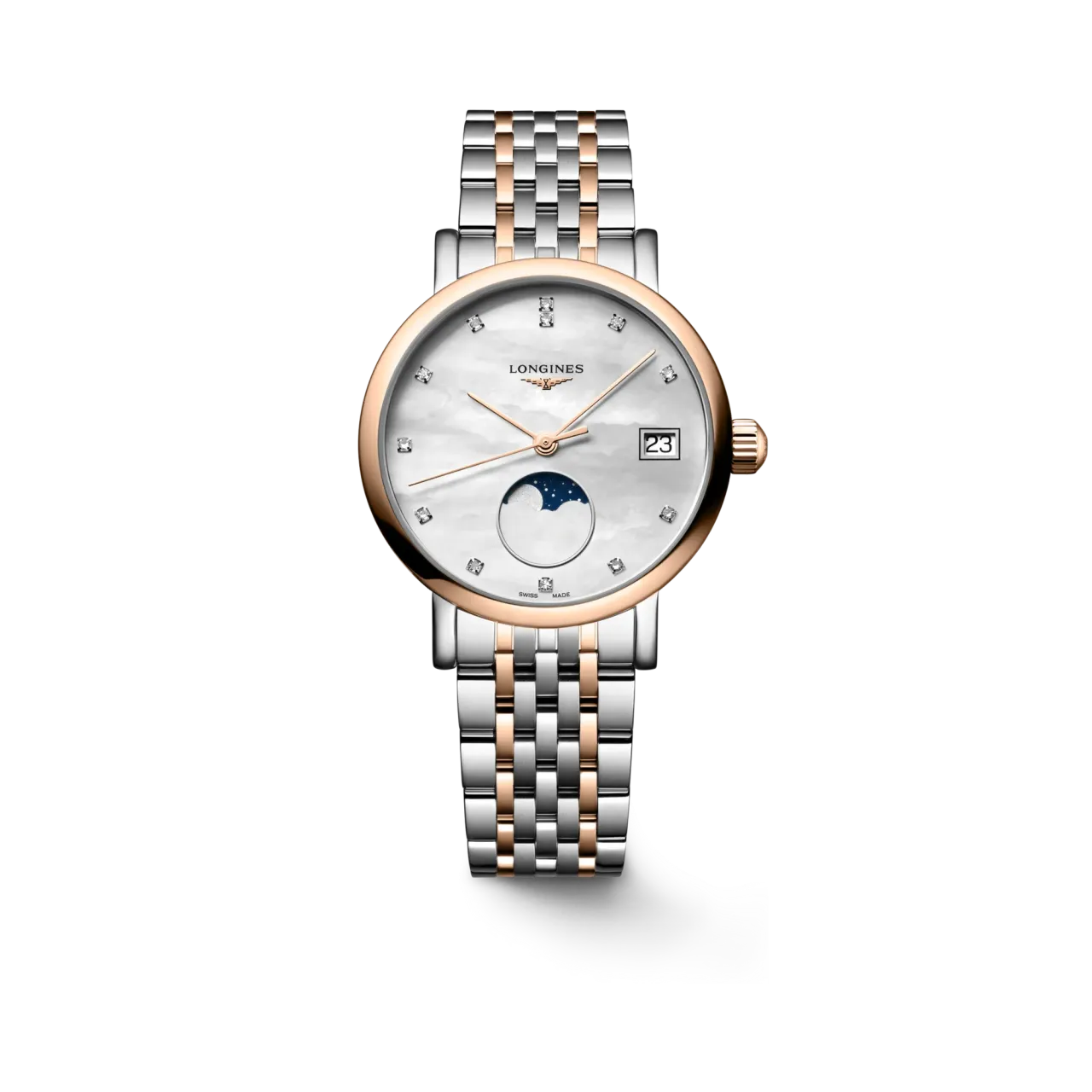 Longines Elegant Collection Moonphase Beyaz Sedef L43305877