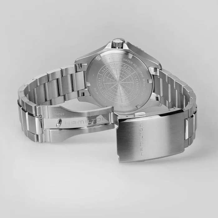Hamilton Khaki Navy Scuba Otomatik Siyah H82405130 detay görseli 3