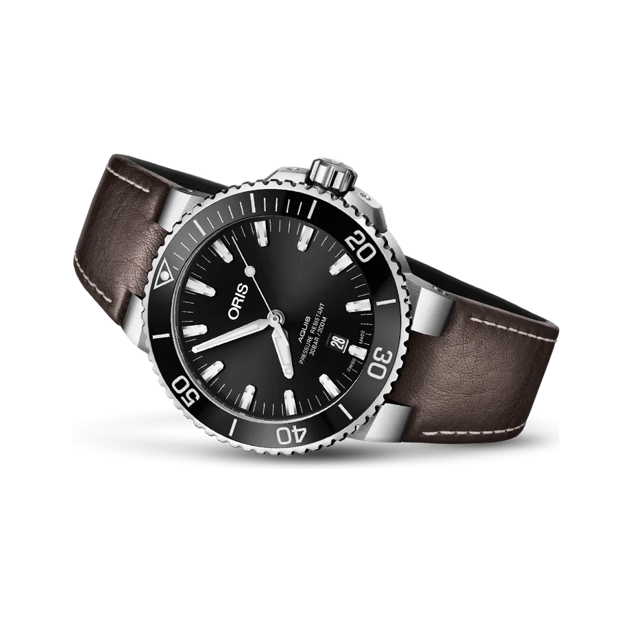 Oris Aquis Date Otomatik Siyah 01733773041340752410EB