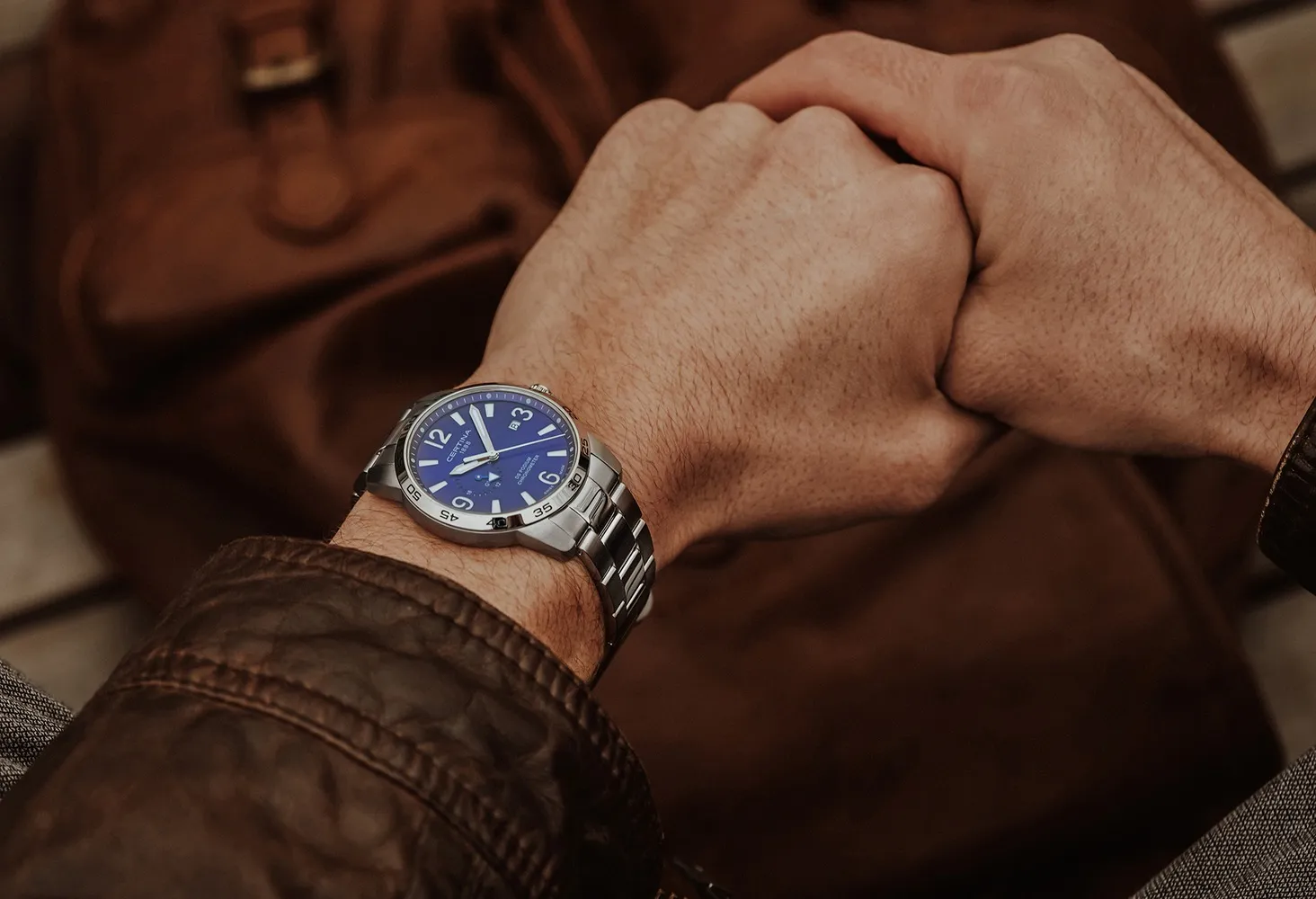 Certina DS Podium GMT Blue C0344551104000 detay görseli 4