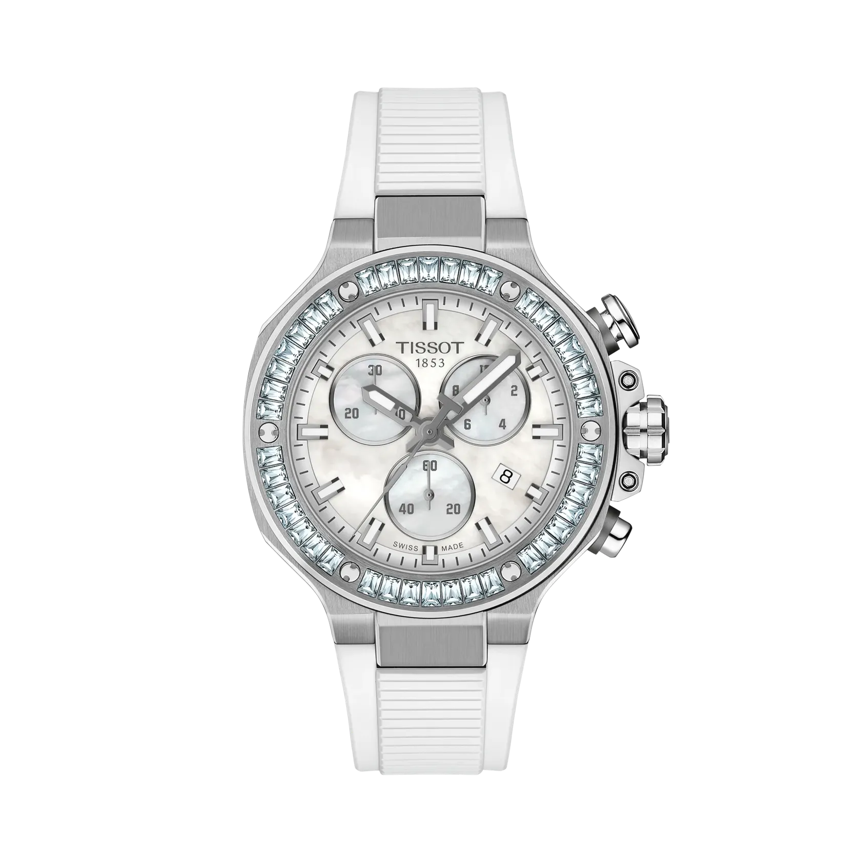 Tissot T-Race 38mm Beyaz Sedef T1418179711100