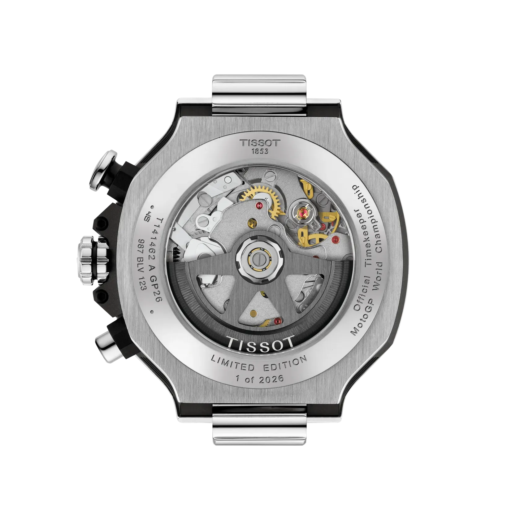 Tissot T-Race MotoGP 2026 Otomatik Siyah T1414622705100 detay görseli 2