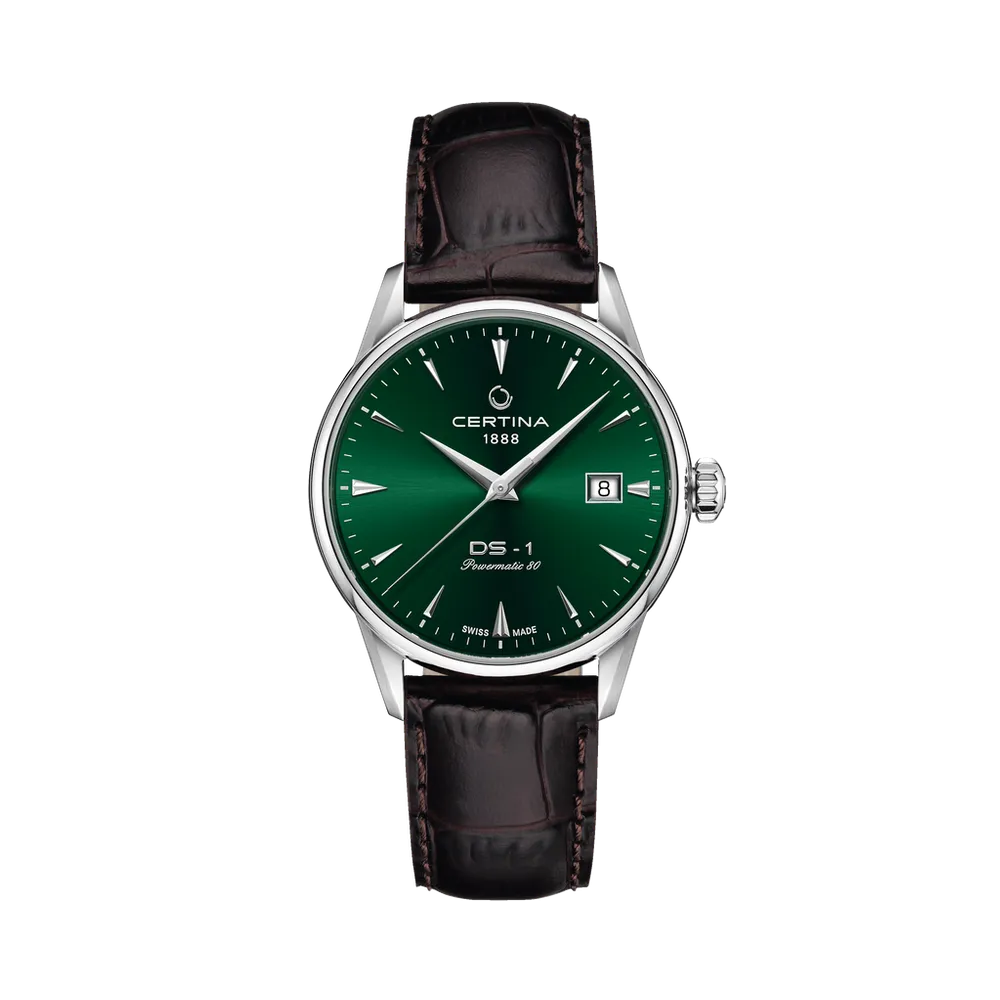 Certina DS-1 38mm Otomatik Yeşil C0292071609100