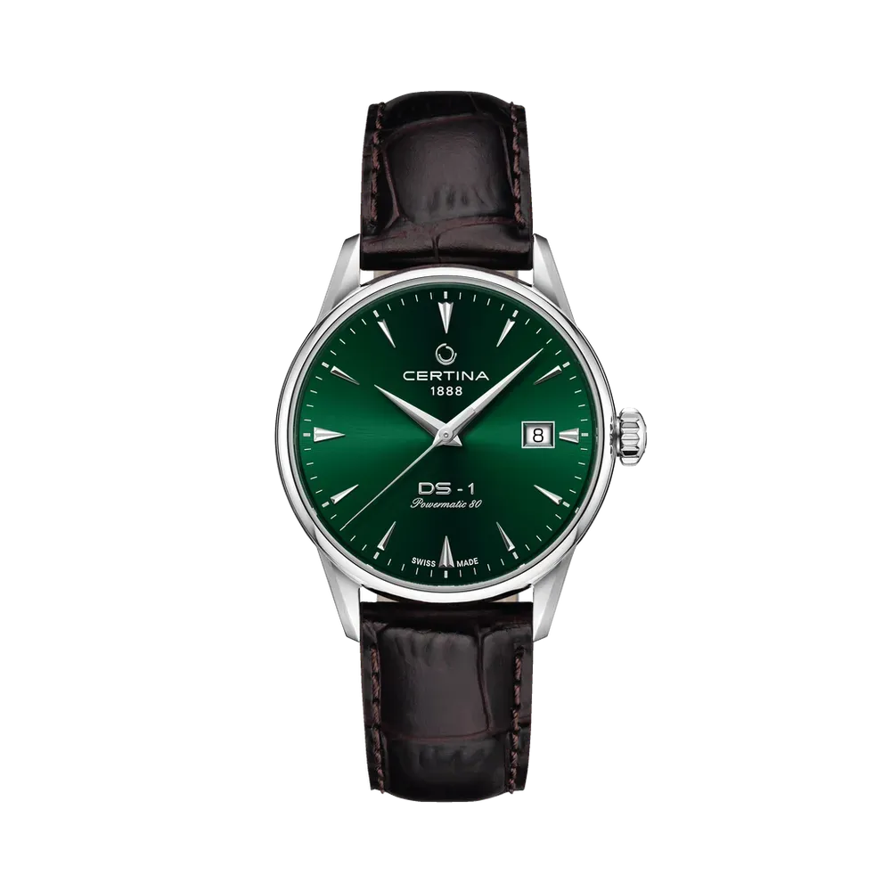 Certina DS-1 38mm Otomatik Yeşil C0292071609100