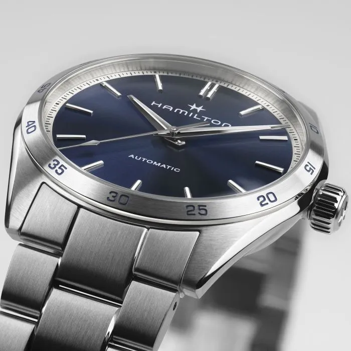 Hamilton Jazzmaster Performer Otomatik Mavi H36215140 detay görseli 2
