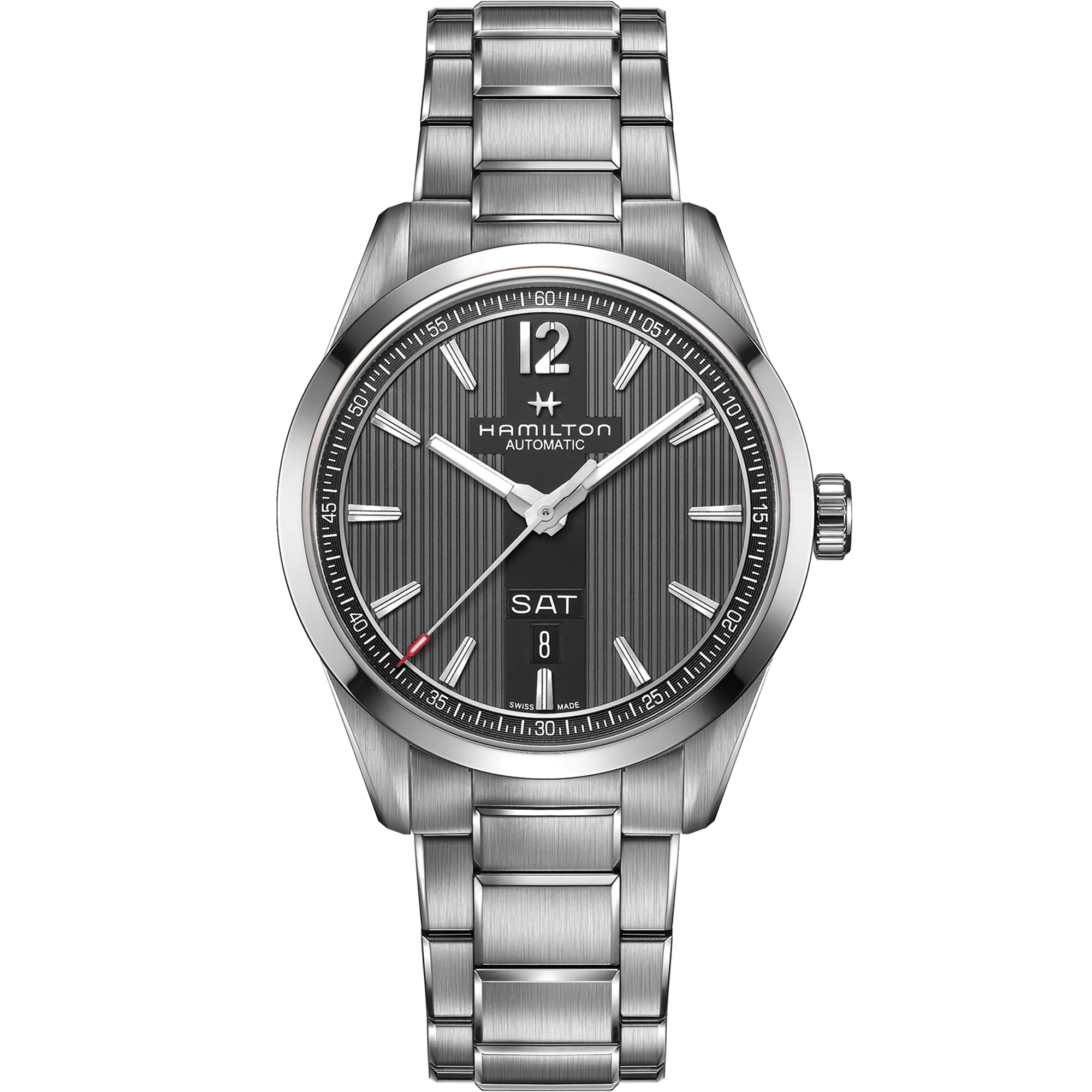 Hamilton Broadway Day Date Auto Otomatik Siyah H43515135 detay görseli 1