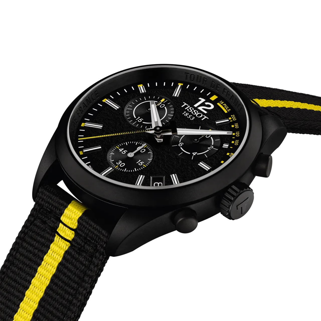 Tissot PR 100 Tour De France Siyah T1504173705700 detay görseli 3