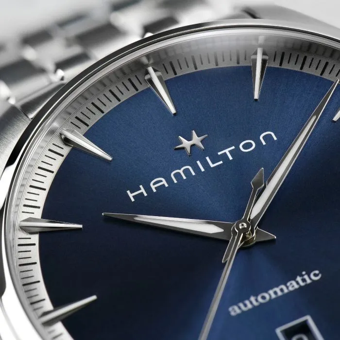Hamilton Jazzmaster Otomatik Mavi H32475140 detay görseli 3