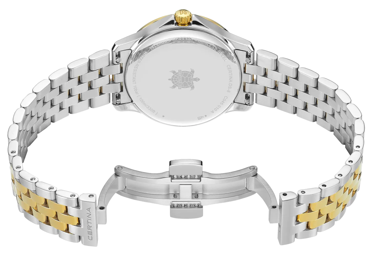 Certina DS-8 Lady 31mm Silver C0450102203100 detay görseli 2