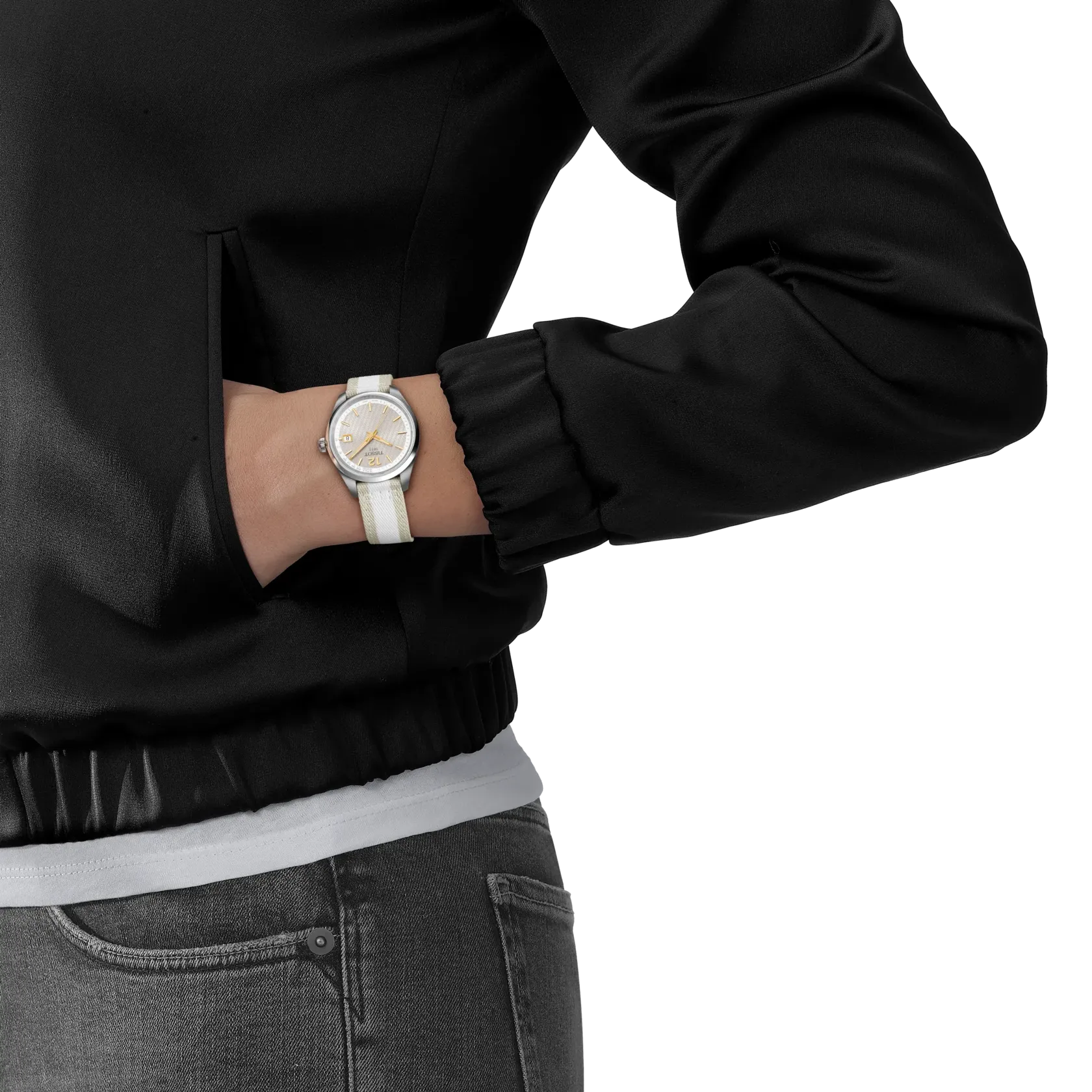 Tissot PR 100 Cycling 34mm Gri T1502101703700 detay görseli 3