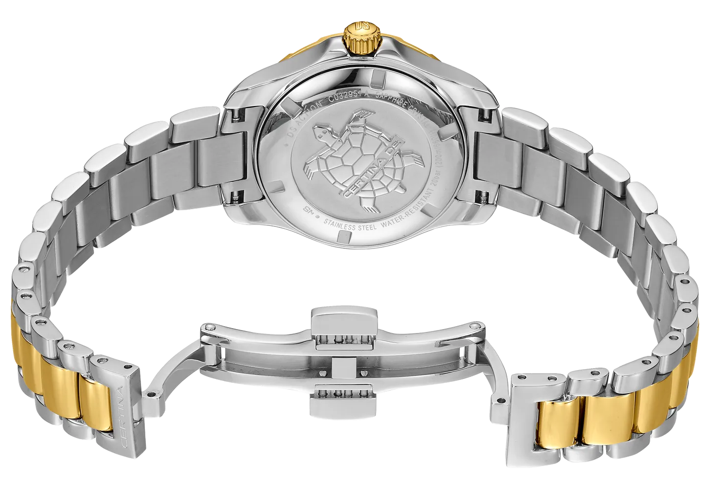 Certina DS Action Lady 29mm Silver C0329512203101 detay görseli 3