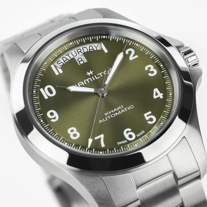 Hamilton Khaki Field King Day-Date Otomatik Yeşil H64475160 detay görseli 2