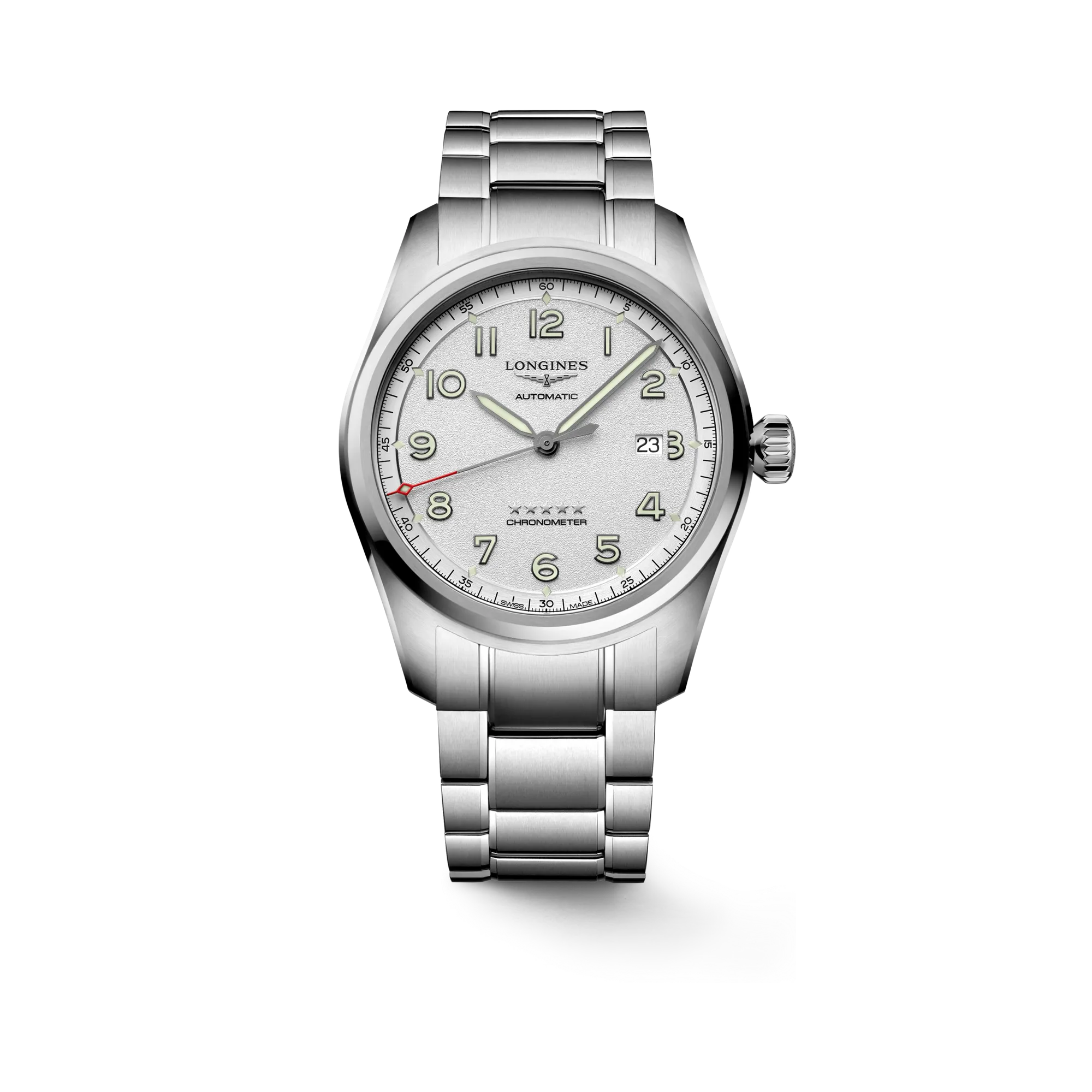 Longines Spirit Otomatik Gümüş L38114736