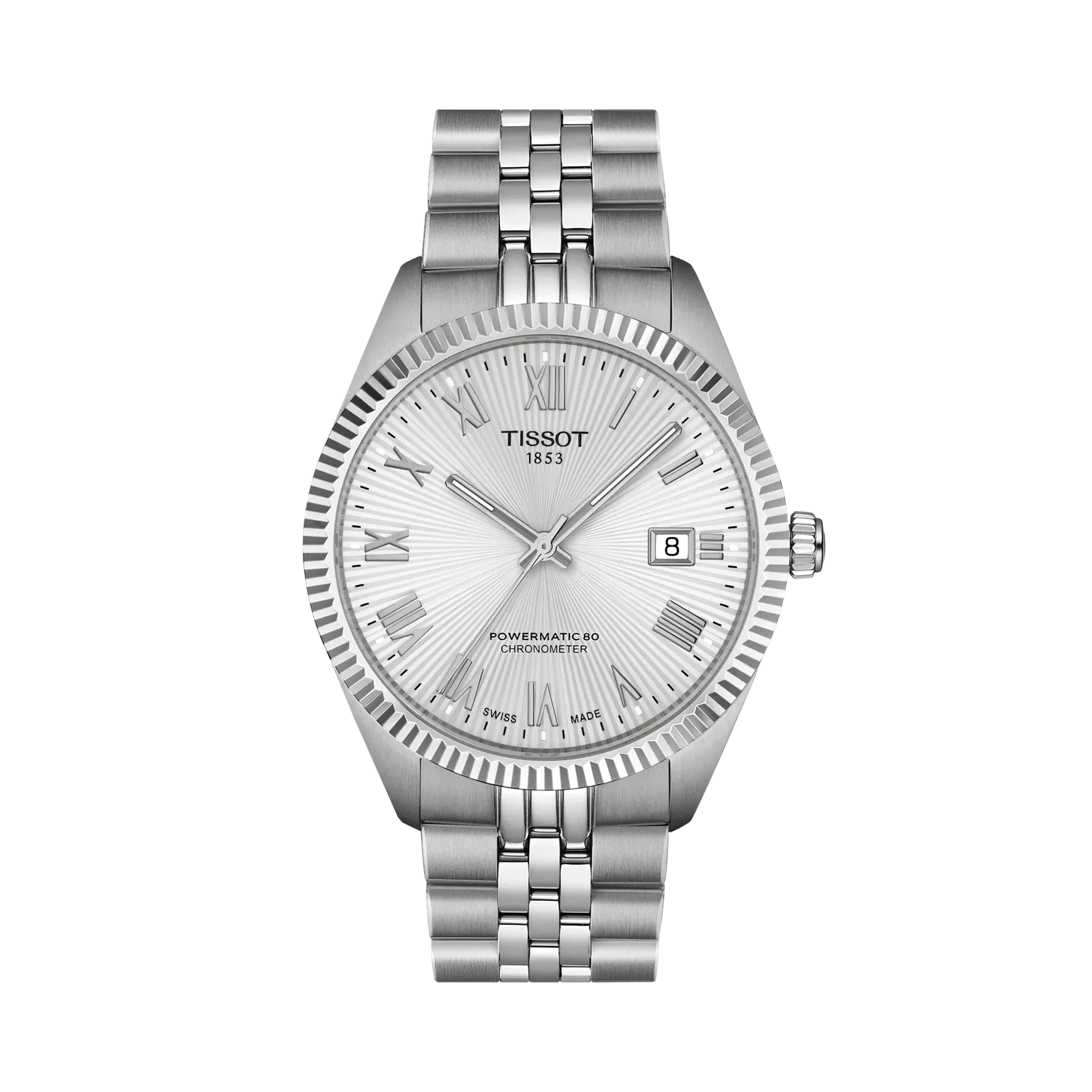 Tissot Ballade 39mm Otomatik Gümüş T1564081103300