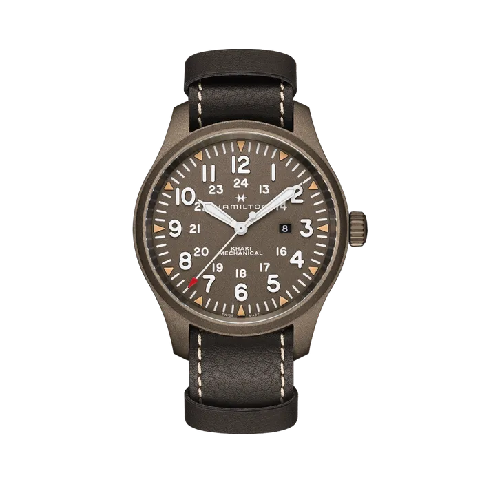 Hamilton Khaki Field Mechanical Green H69829560