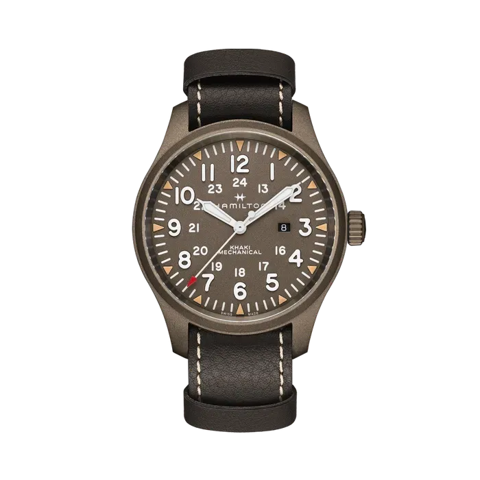 Hamilton Khaki Field Mechanical Green H69829560