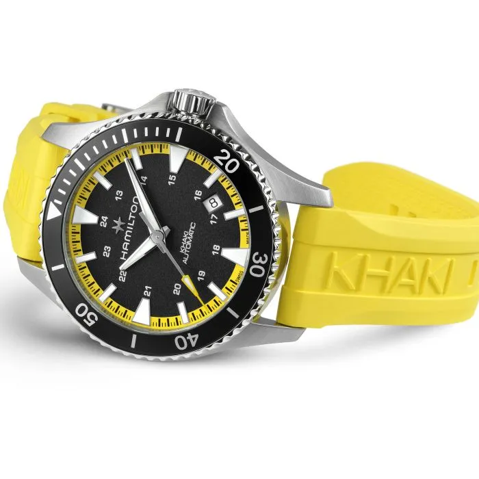 Hamilton Khaki Navy Scuba Auto Otomatik Siyah H82395332 detay görseli 1