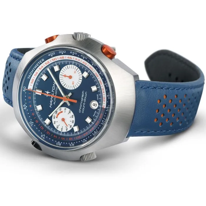 Hamilton American Classic Chrono-Matic 50 Otomatik Mavi H51606640 detay görseli 1