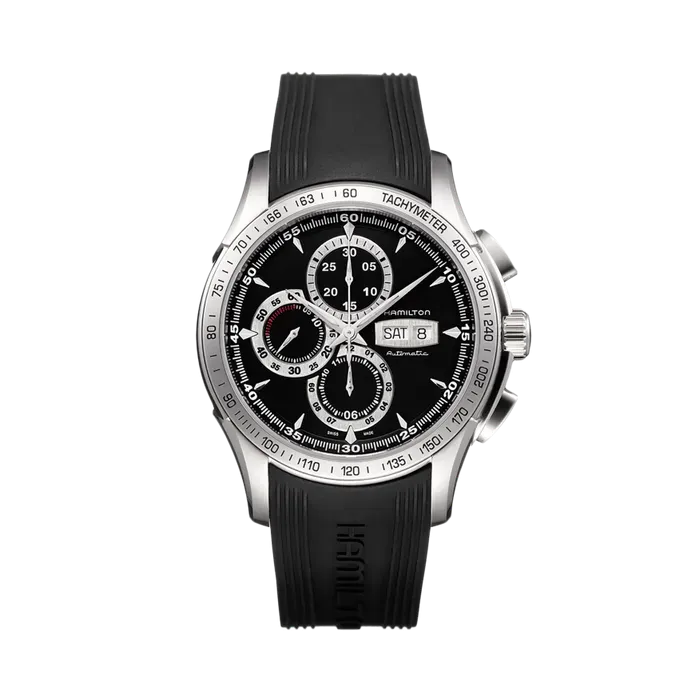 Hamilton Jazzmaster Lord Hamilton Auto Chrono Otomatik Gri H32816331