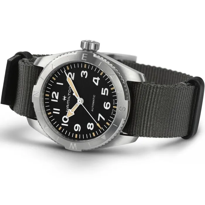 Hamilton Khaki Field Expedition Auto Otomatik Siyah H70225930 detay görseli 4