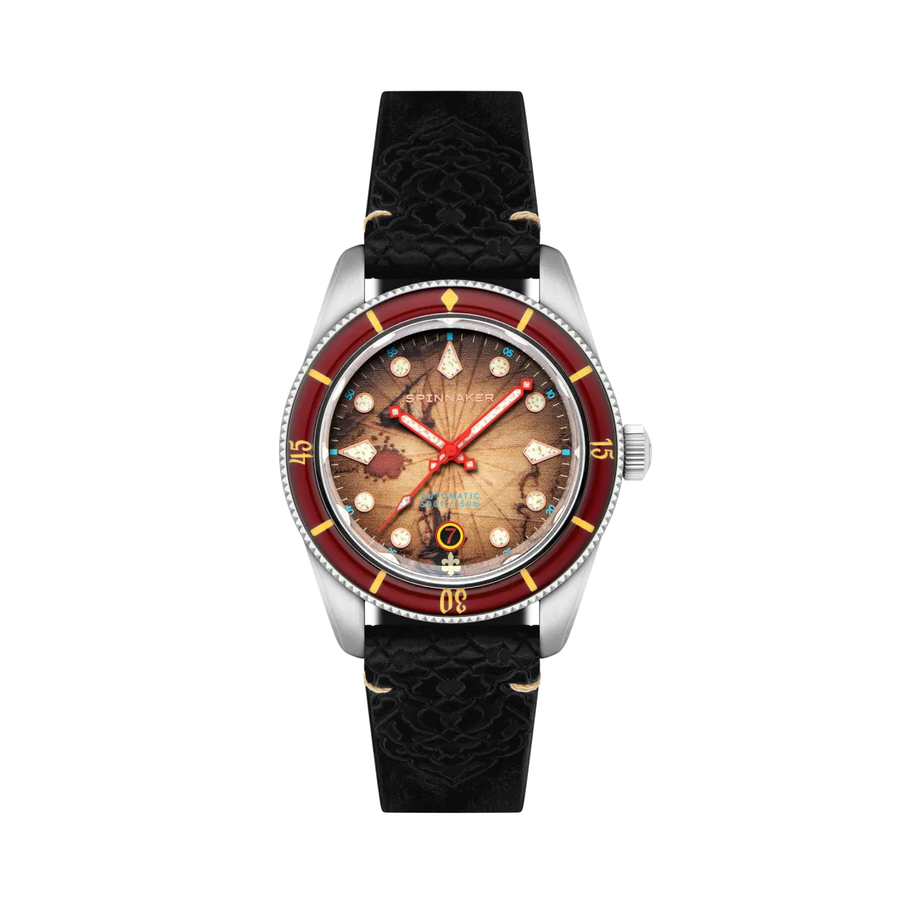 Spinnaker Fleuss Automatic Ottoman Red SP516402