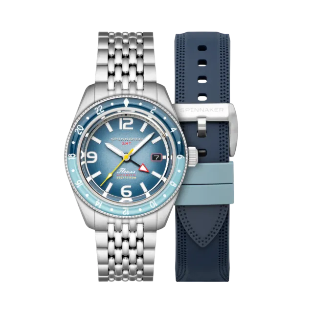 Beğenmek için çift tıkla Spinnaker Fleuss GMT Automatic Nebula Blue SP512066 Görsel 1