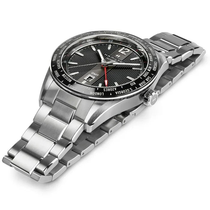 Hamilton Broadway GMT Otomatik Siyah H43725131 detay görseli 2