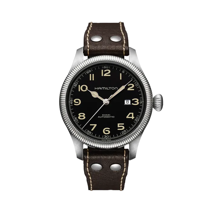Hamilton Khaki Field Pioneer Auto Otomatik Siyah H60515533