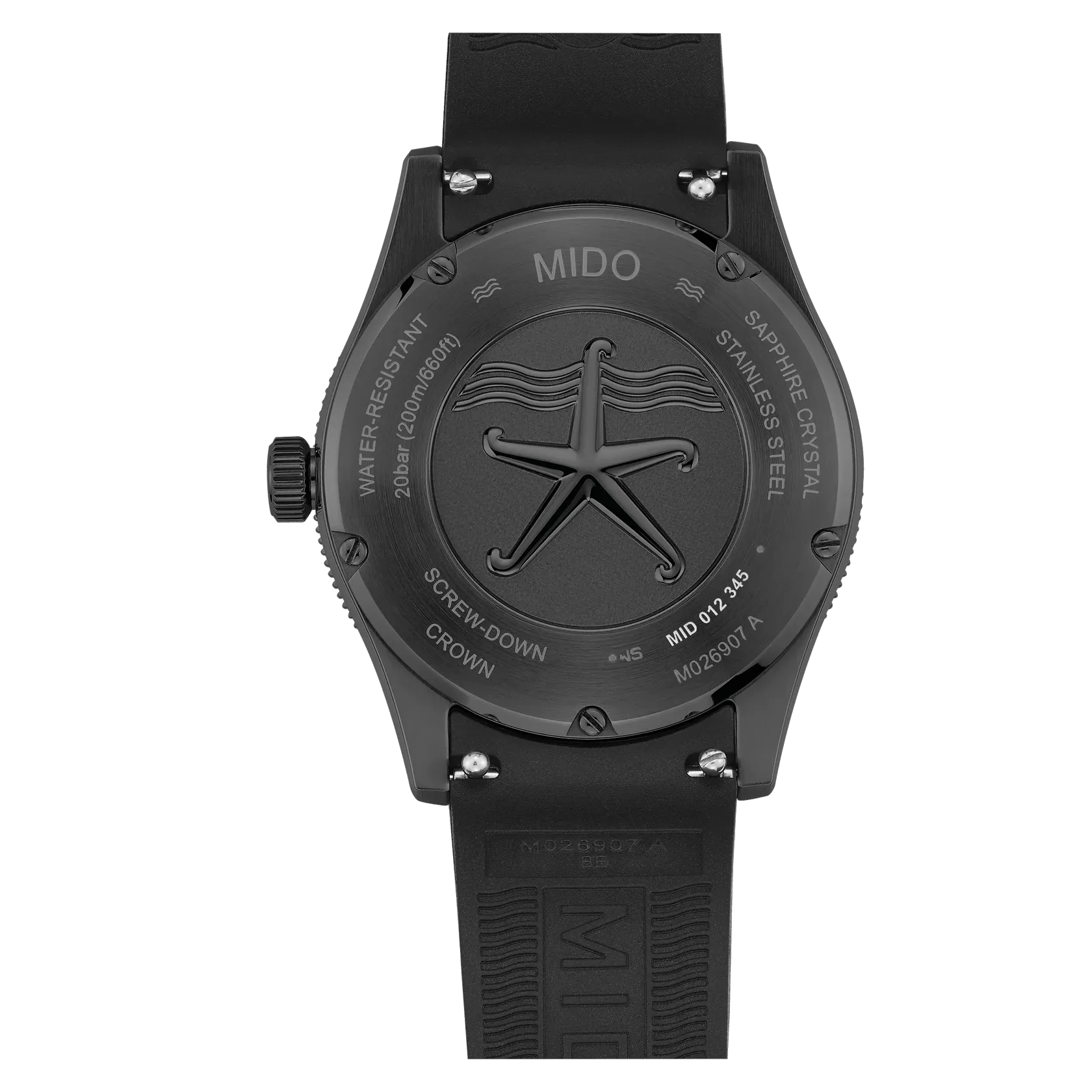 Mido Ocean Star 39 Otomatik Siyah M0269073705100 detay görseli 1