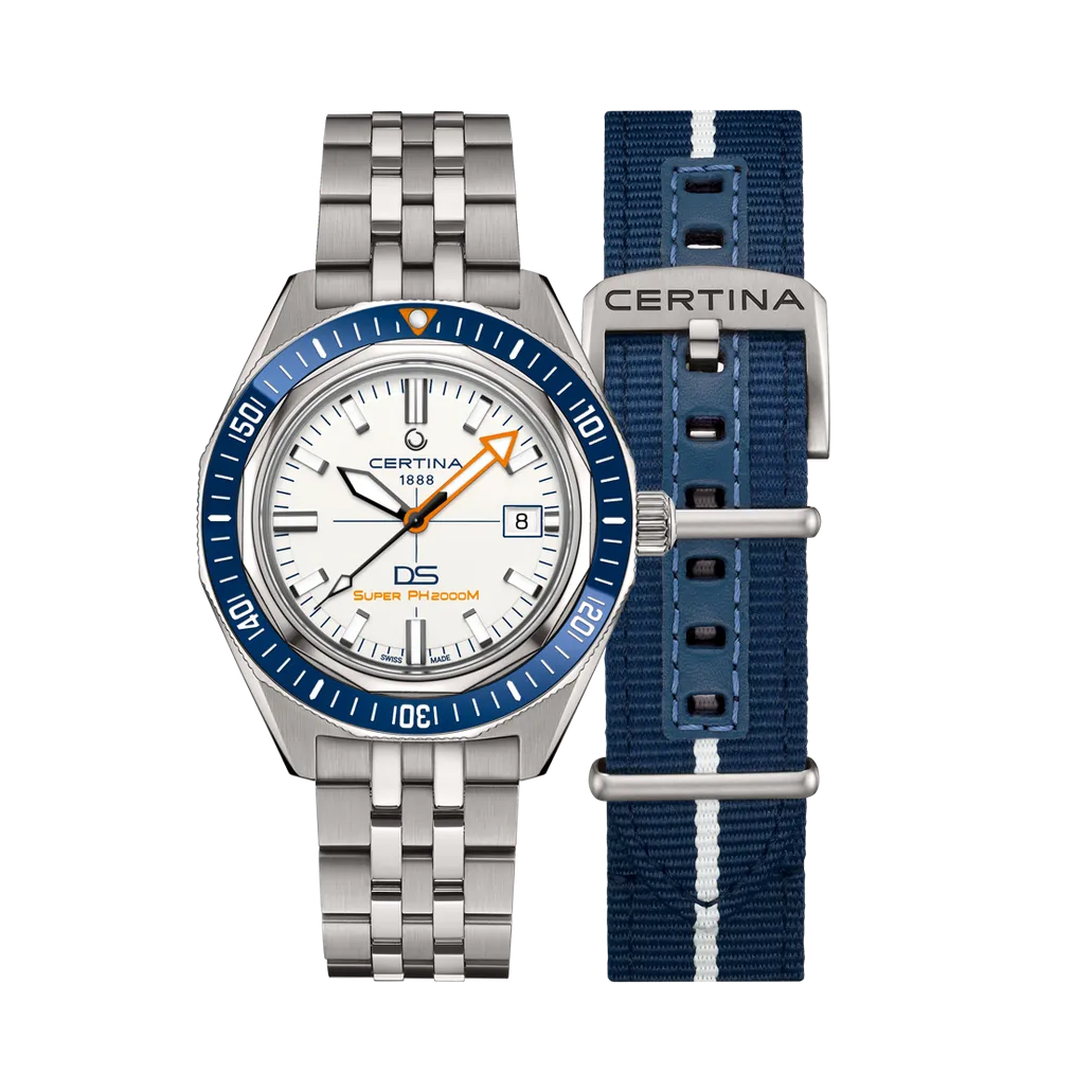 Certina DS PH Otomatik Beyaz C0506074401102
