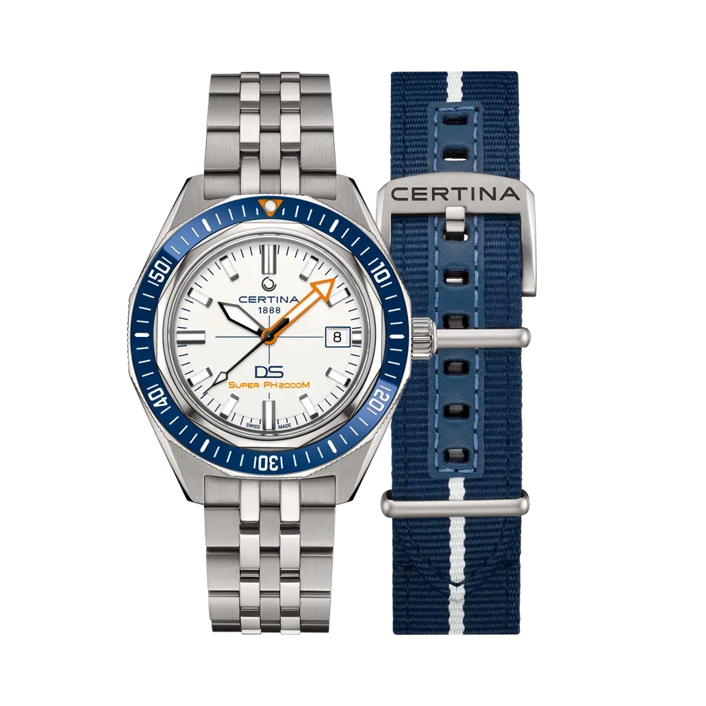 Certina DS PH Otomatik Beyaz C0506074401102